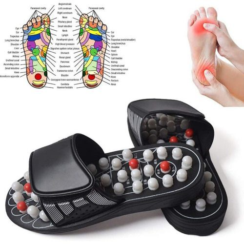 Foot Massage Slippers Acupuncture Therapy Massager Shoes