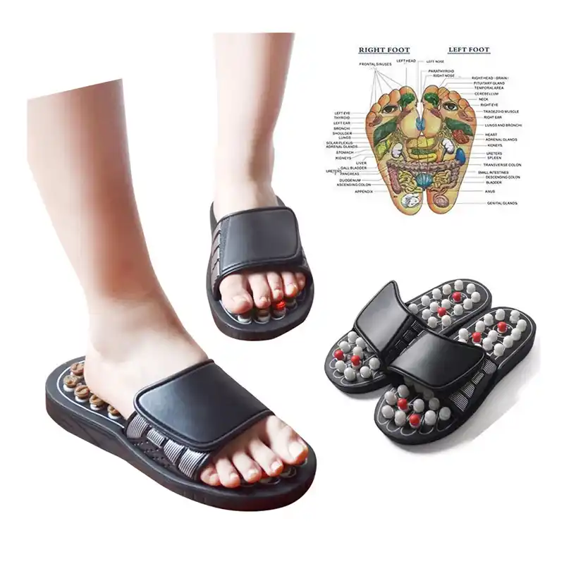 Foot Massage Slippers Acupuncture Therapy Massager Shoes