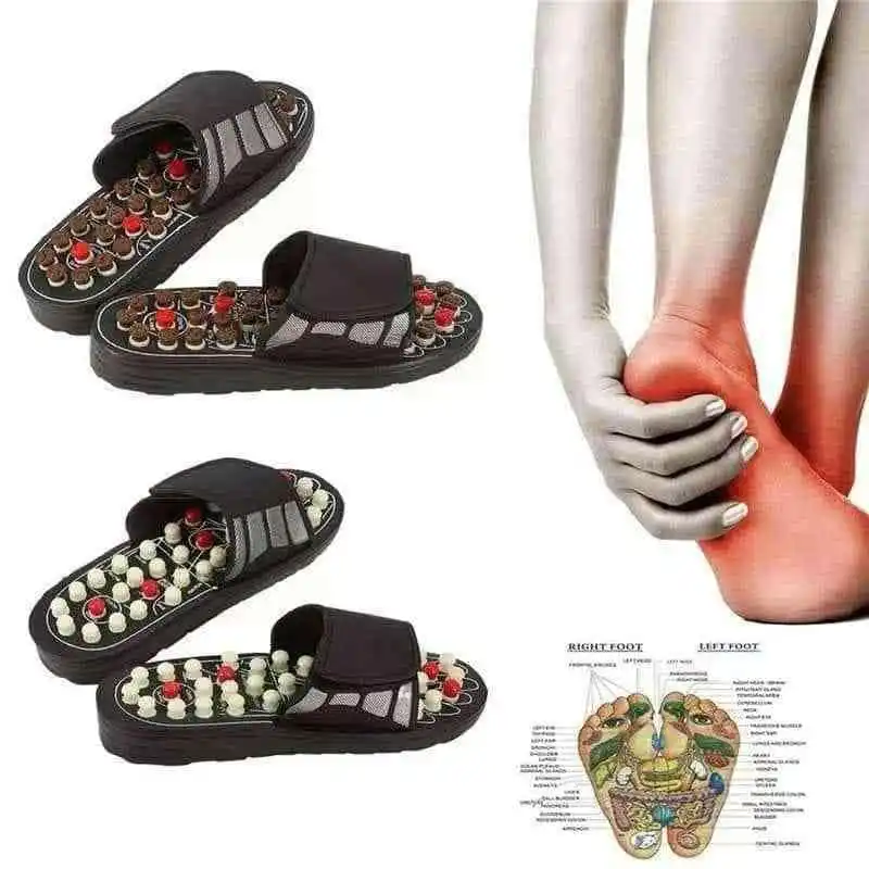Foot Massage Slippers Acupuncture Therapy Massager Shoes