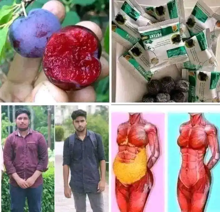 Beauty fruit detox plum