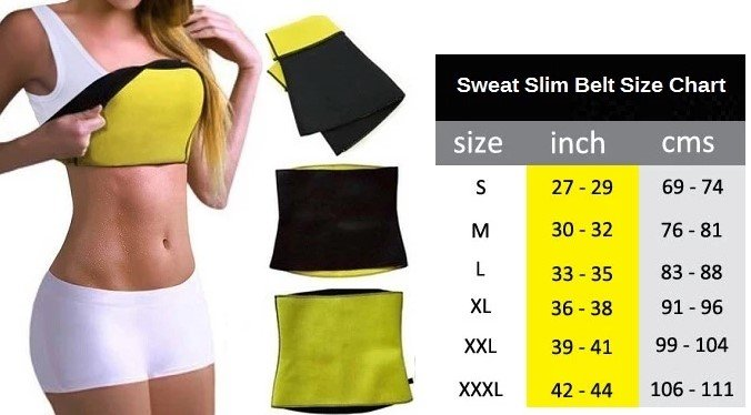 Sweat slim belt