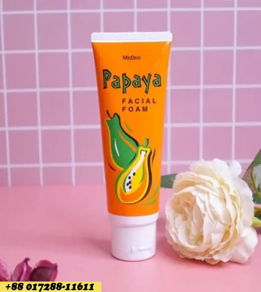 Papaya facial foam