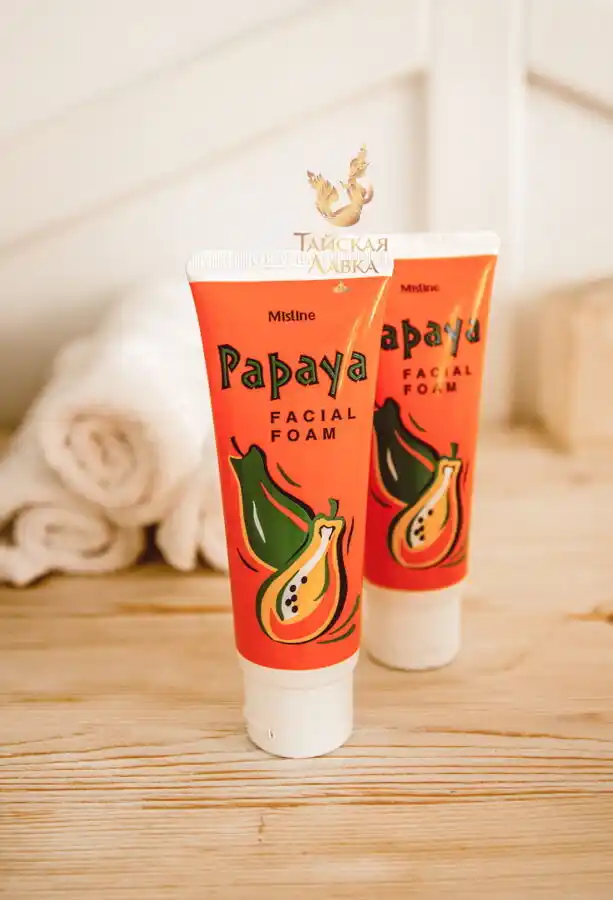 Papaya facial foam