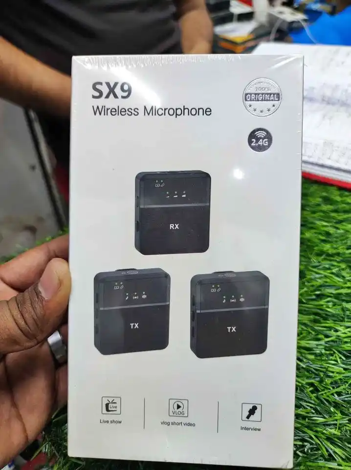 SX9 Dual wireless microphone