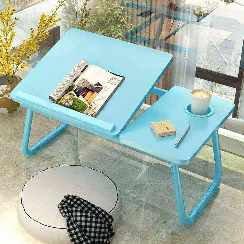 Foldable Double Head Laptop Table