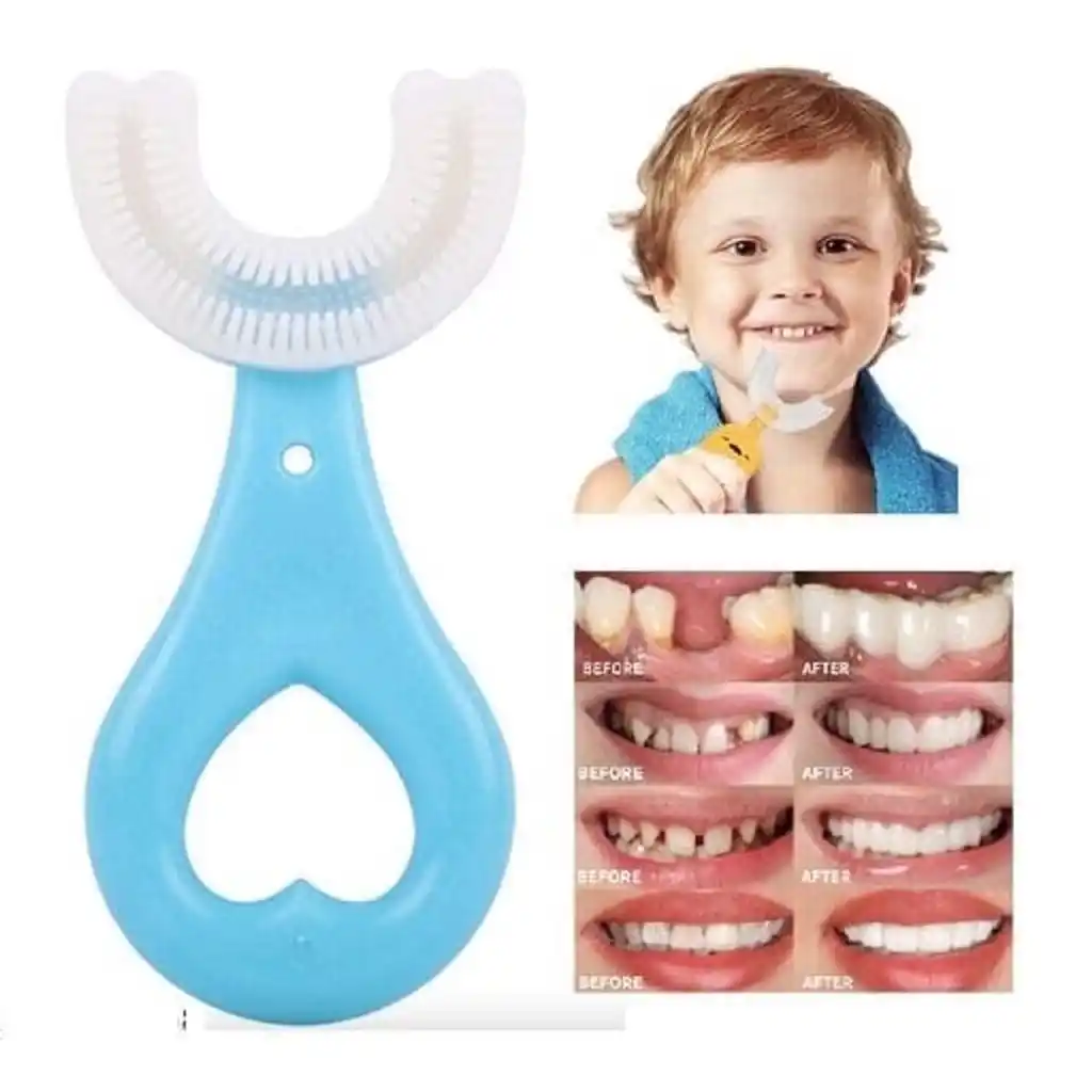U Shape Silicone Baby Toothbrush