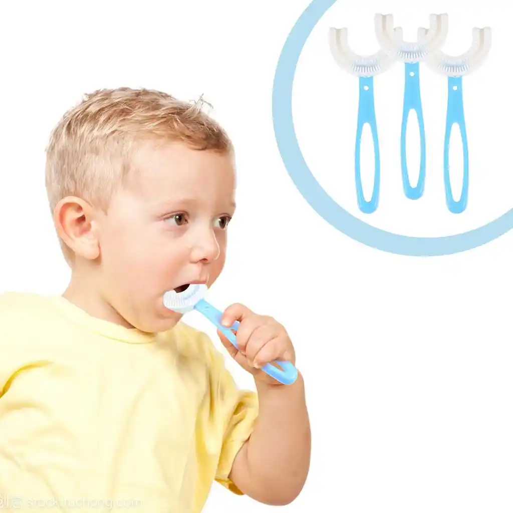 U Shape Silicone Baby Toothbrush