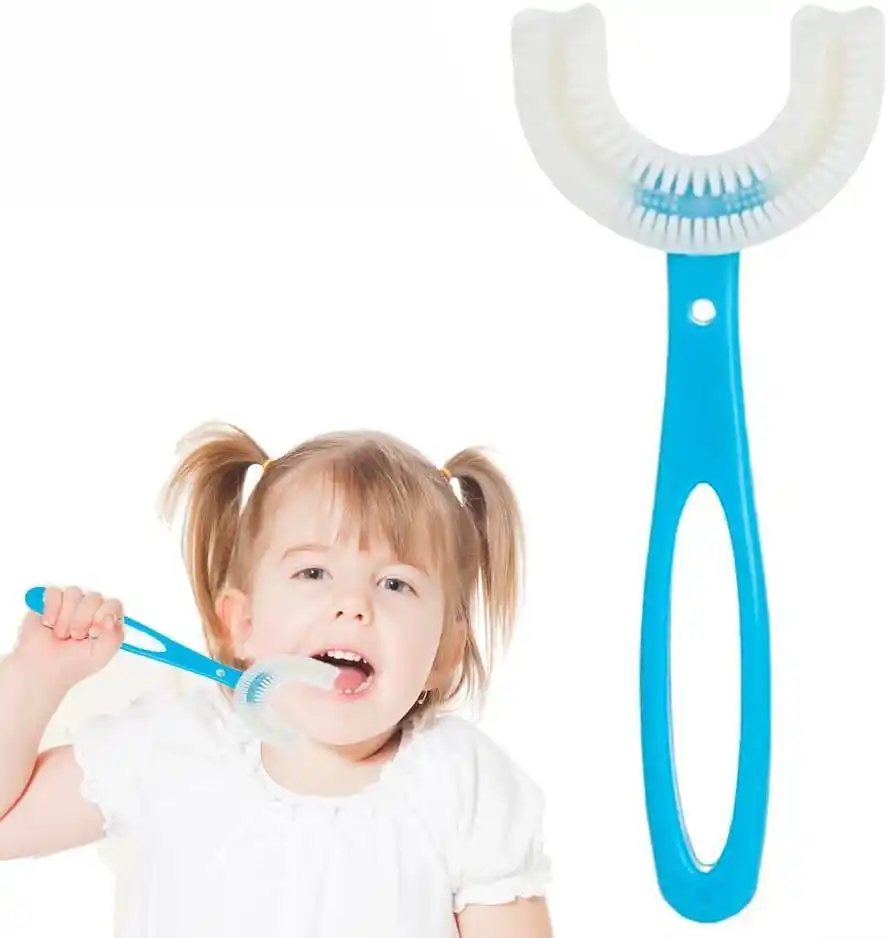 U Shape Silicone Baby Toothbrush