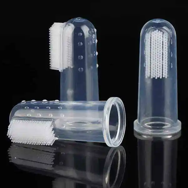 (2 pcs) Baby finger tooth brush