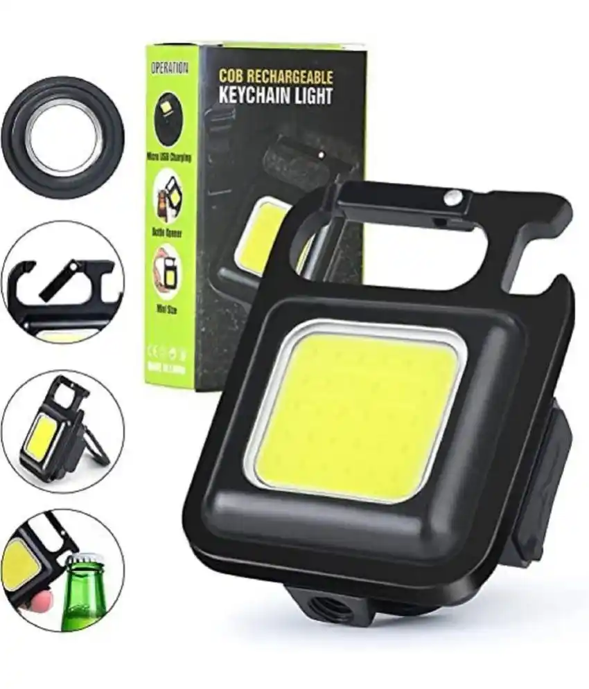 COB Rechargeable Keychain Light