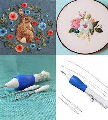 Embroidery punch neddle