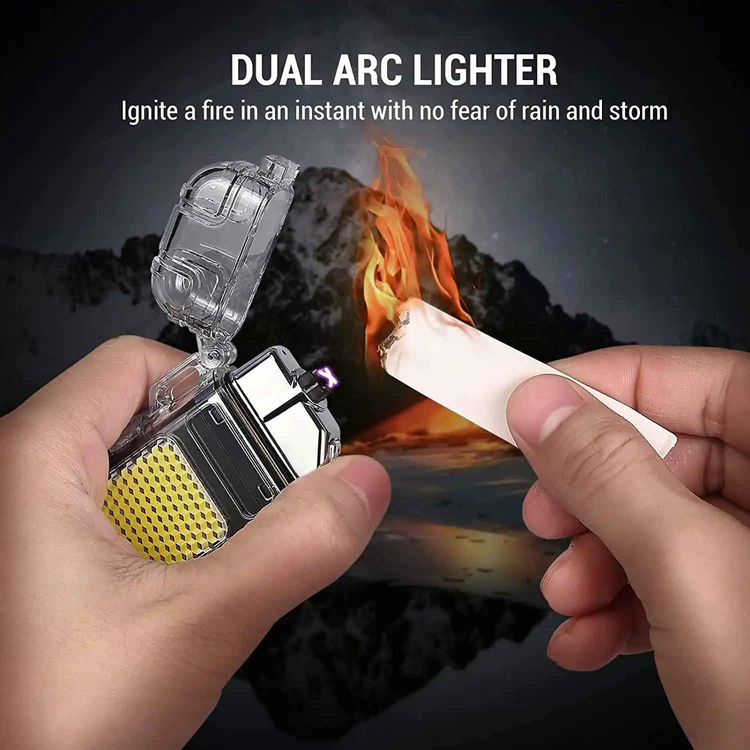 Arc Cigaratte lighter IP56 (flash Light)