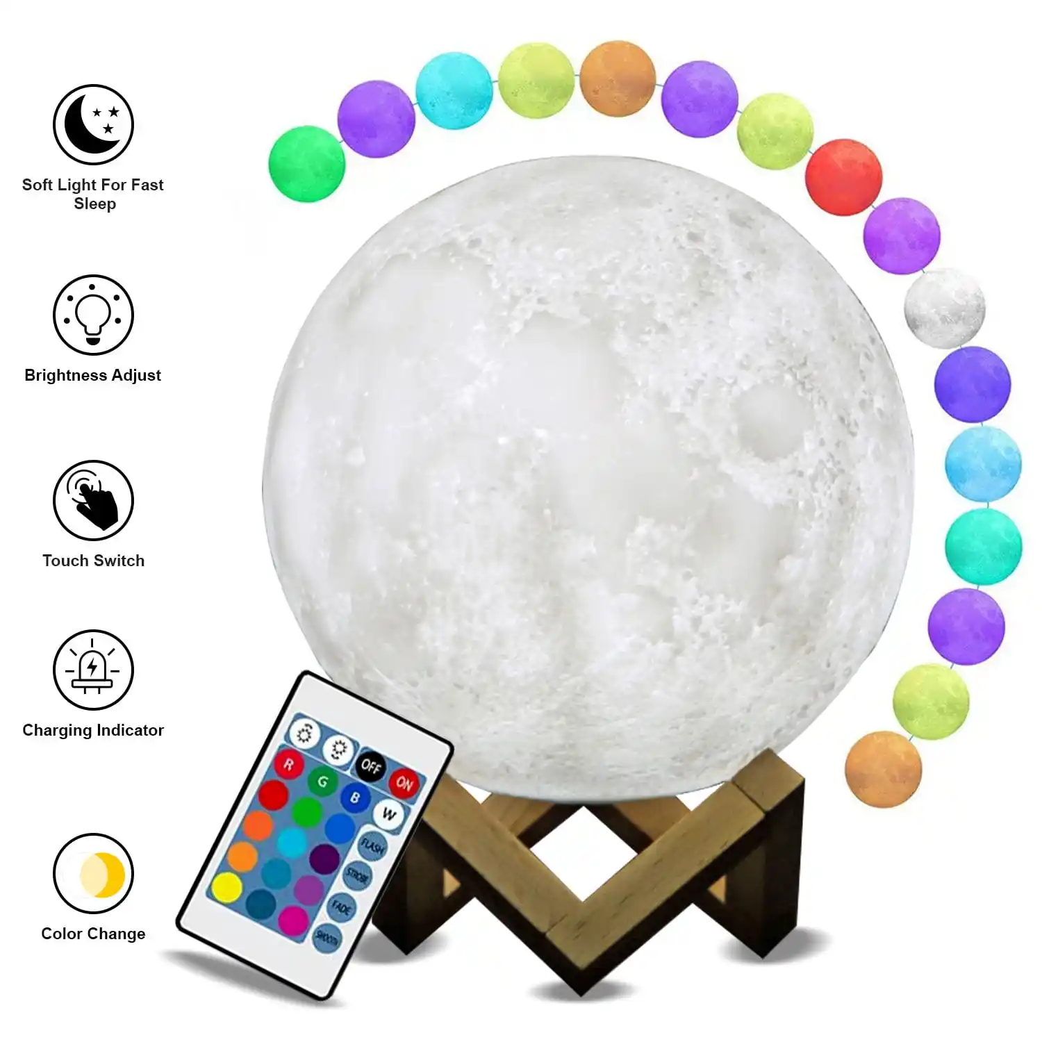 3D Moon Lamp