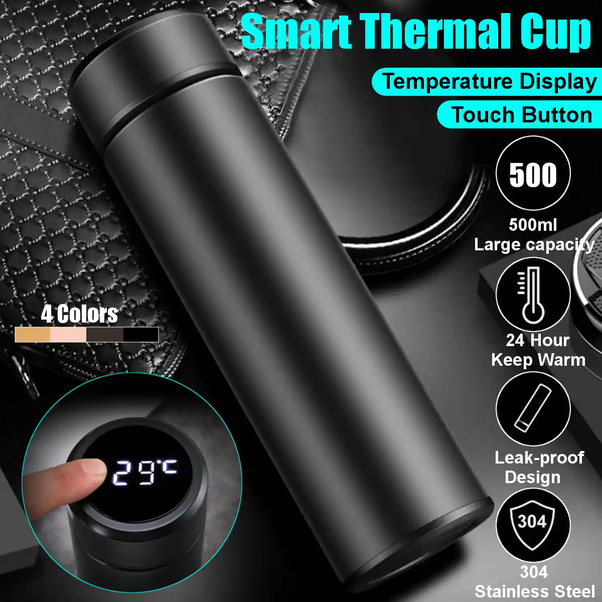 Led Display Temperature Cup