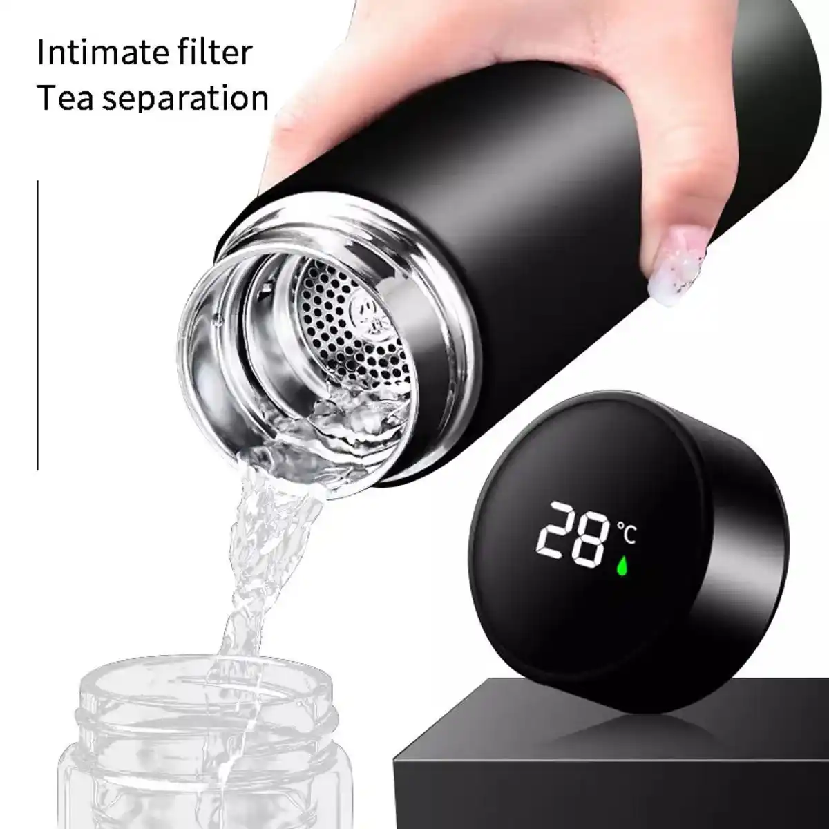 Led Display Temperature Cup
