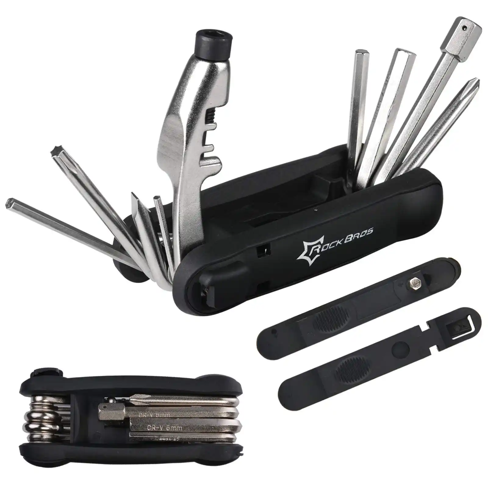 Multifunctional bike pocket repair tools