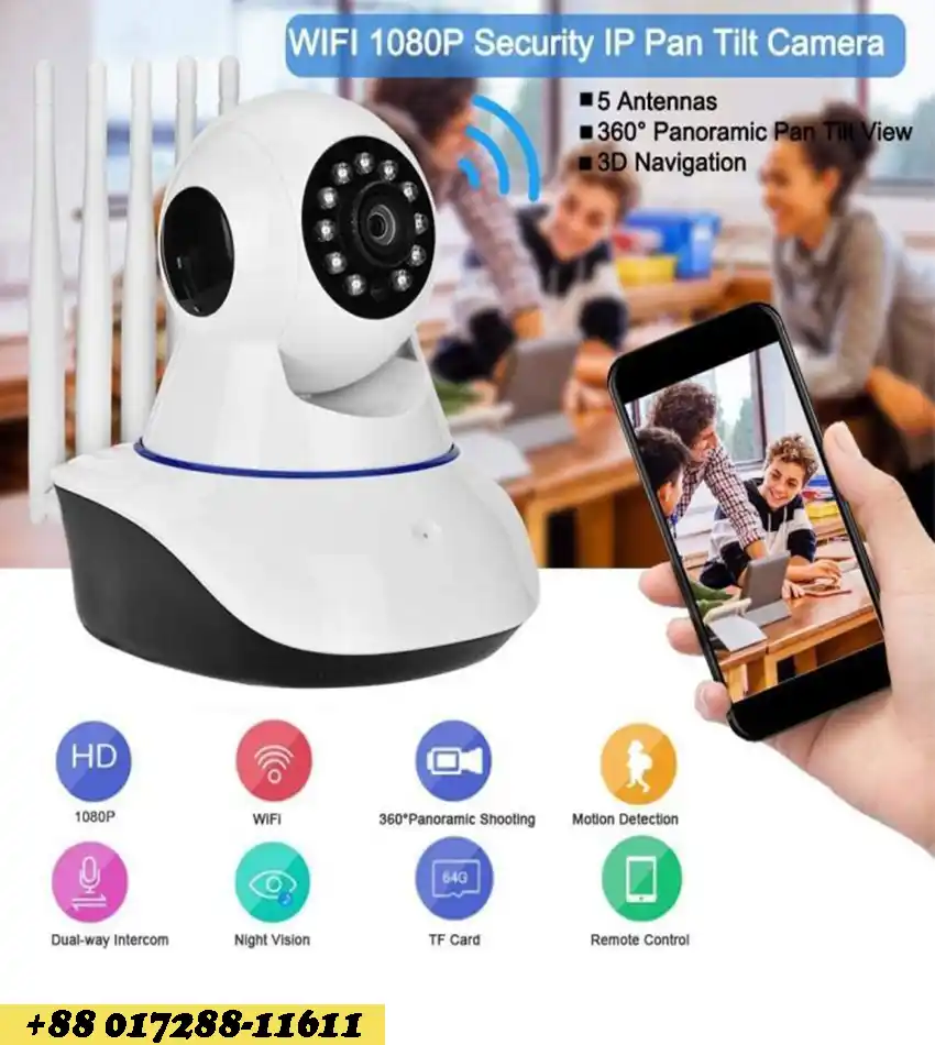 5 antina robot Ip camera(1 year warranty)