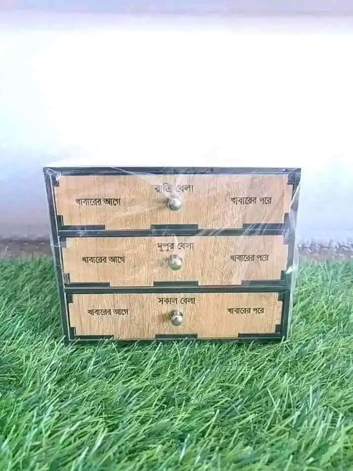 Medicine box(size-L)wood
