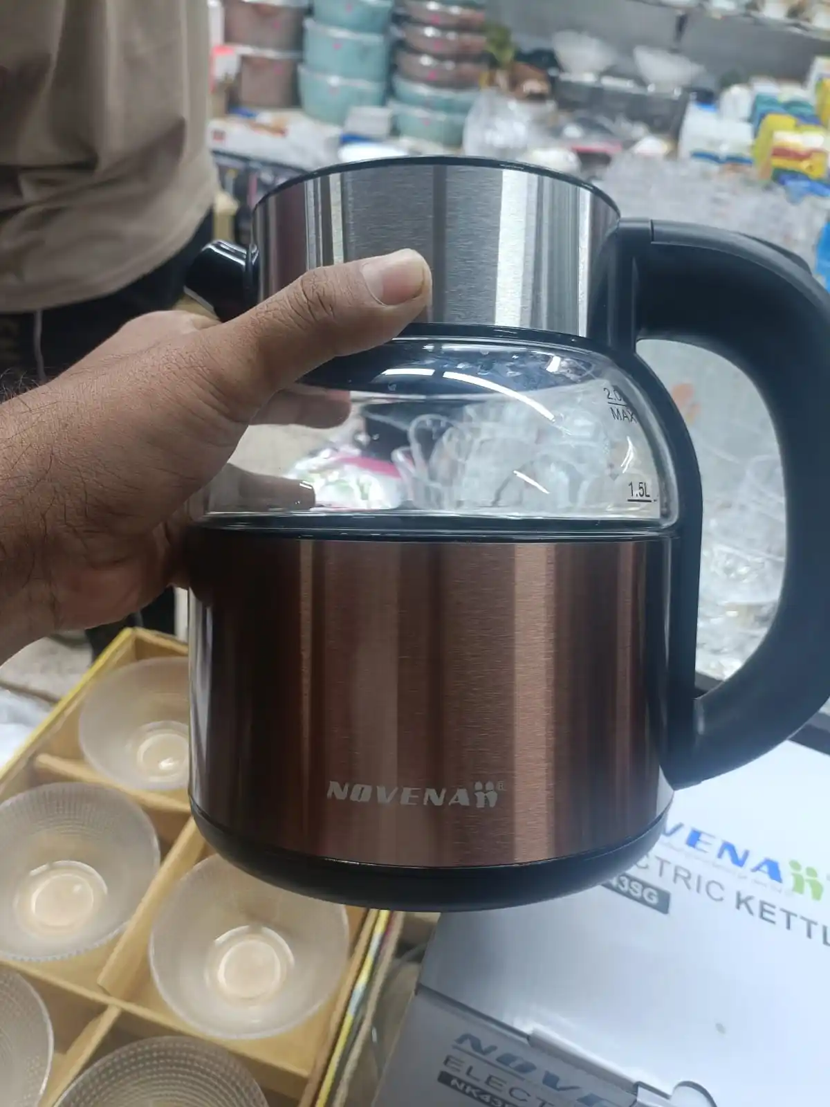 Novena kettle 2 liter Model -Nk43SG