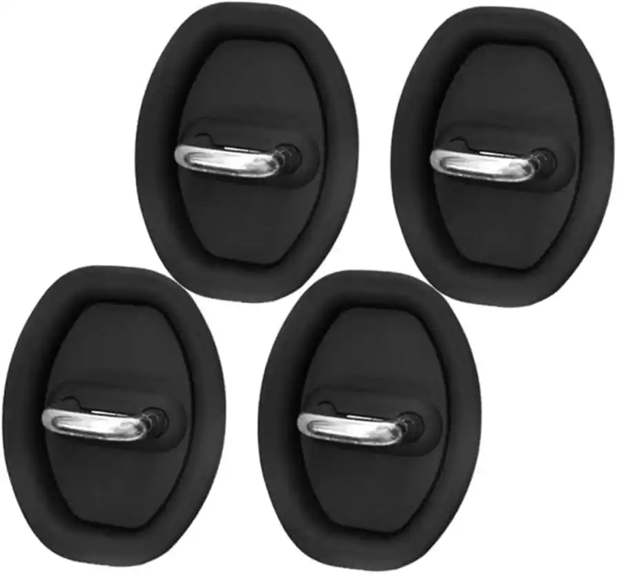 4 Pcs Silicon Car Door Lock Protective Cover