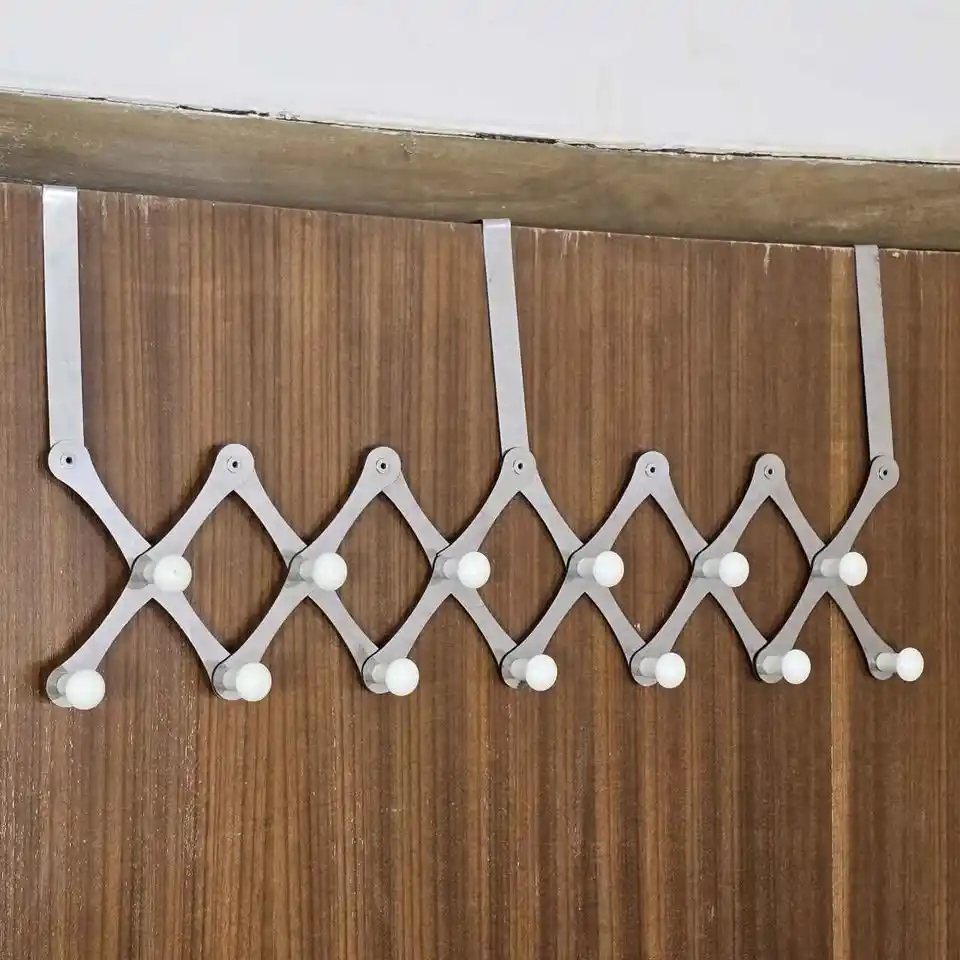 13 Hooks Portable SS Door Hanger