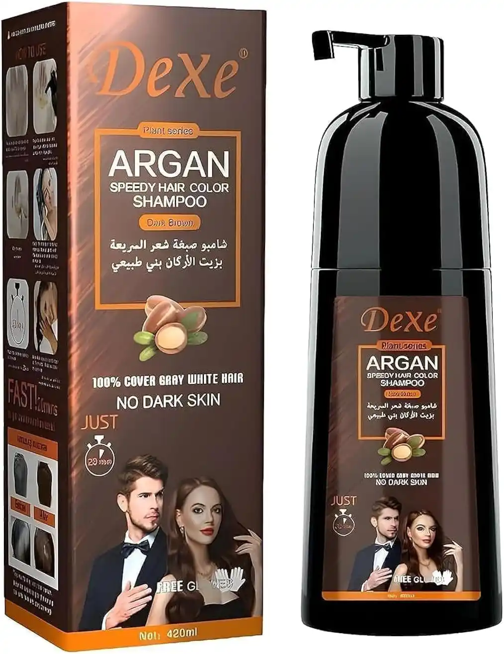Dexe Argan black hair Shampoo