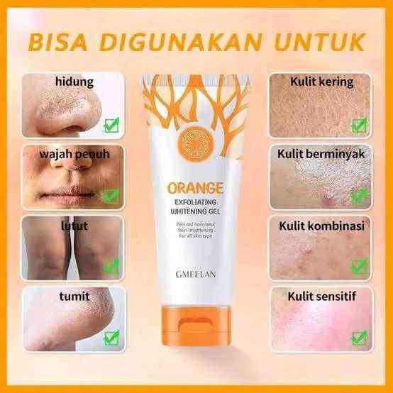 Orange Exfoliating Whitening Gel