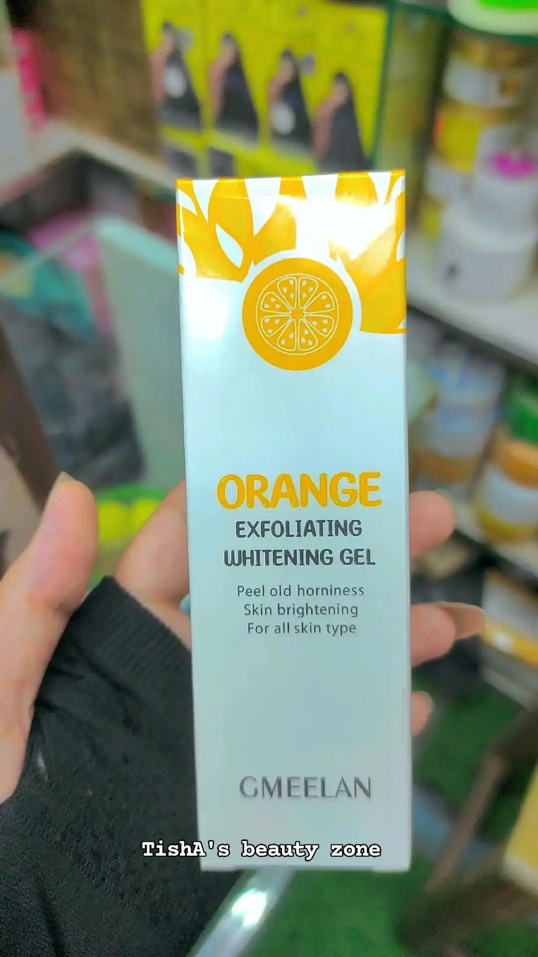Orange Exfoliating Whitening Gel