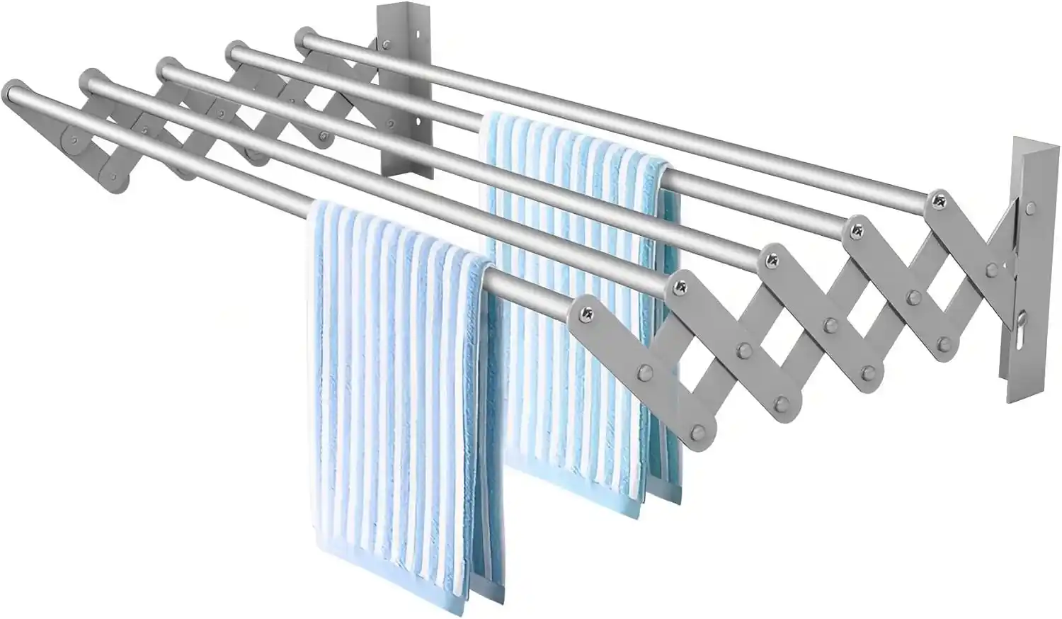 Wall mounted clothes drying Hanger
