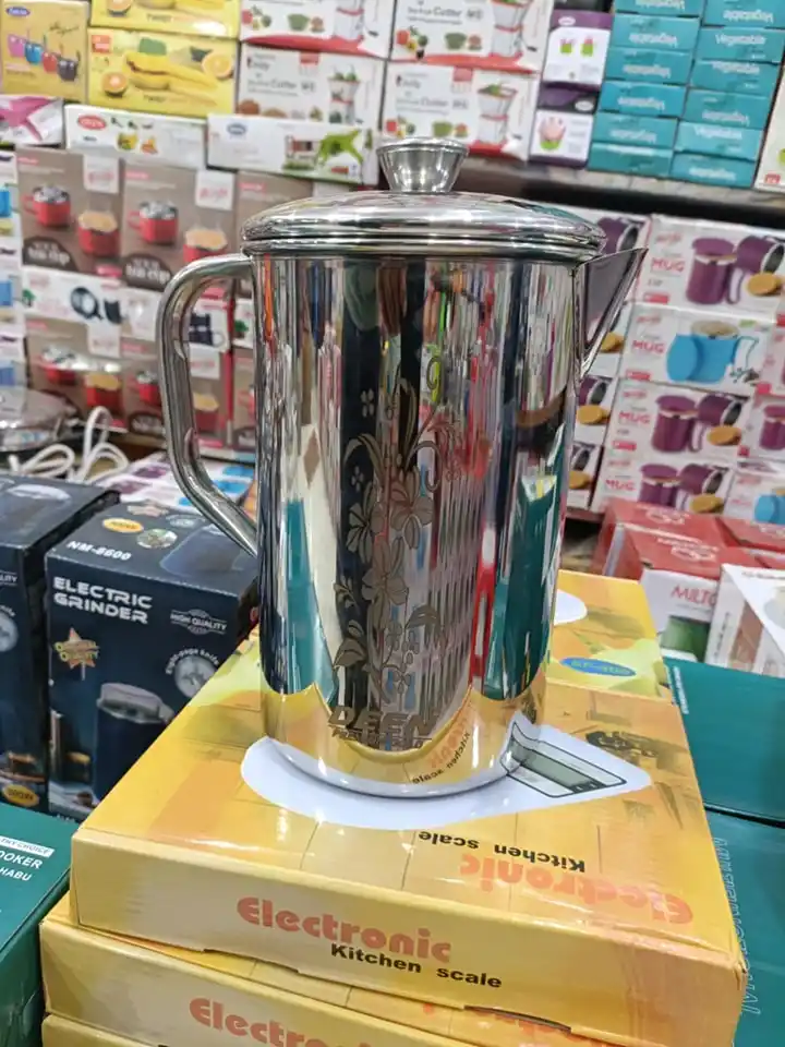 Deen Stainless Steel Water Jug (3 liter)