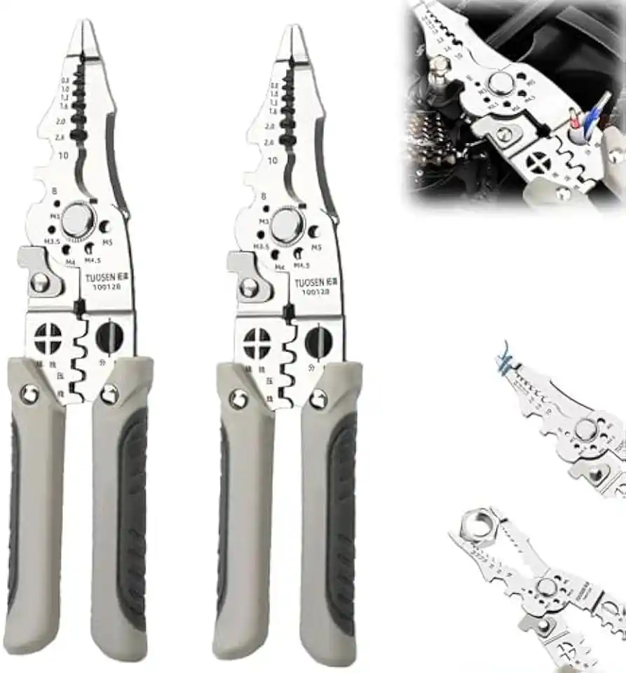 Multifunctional wire stripper